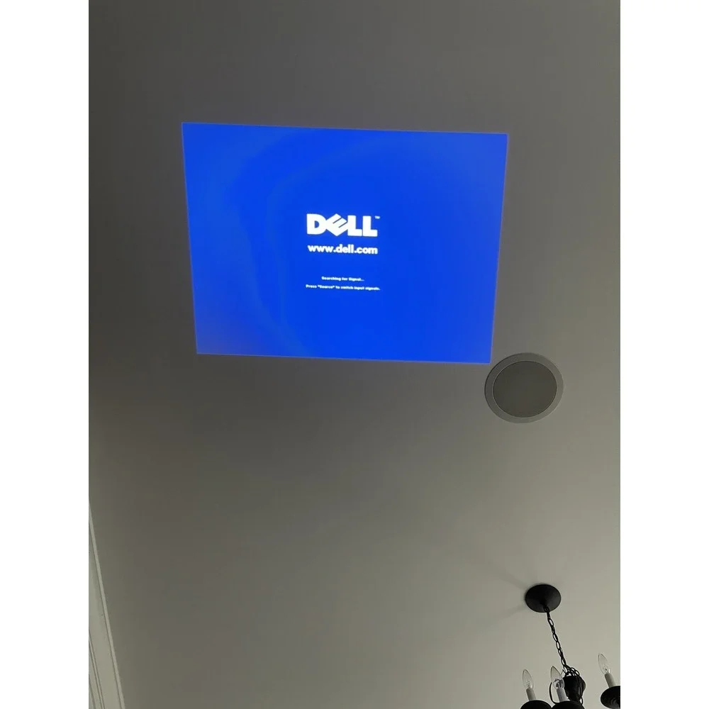 Dell 1800MP DLP Projector 3x Power Cords,‎ Remote, Cable, Carry Case